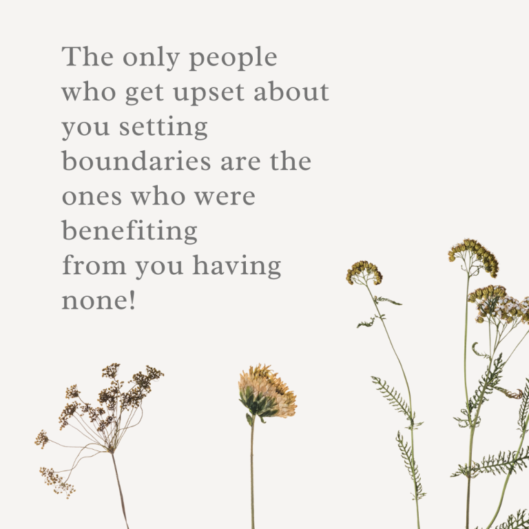 The Benefits of Setting Boundaries