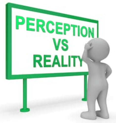 perception versus reality